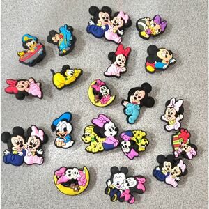 Baby Mickey Mouse and Friends 19 Pieces Shoe Charms for Crocs New Without Tags